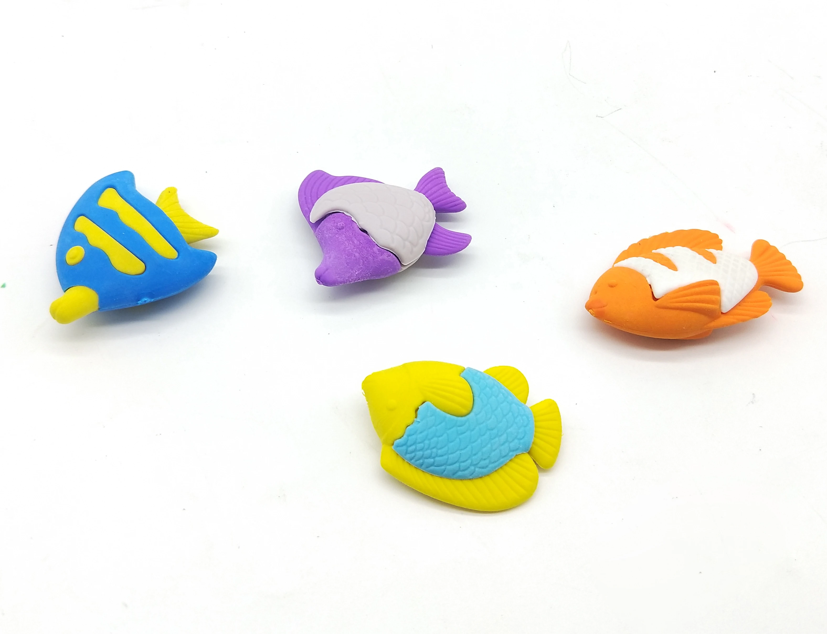 Animals Erasers Kids Puzzle 3d Eraser