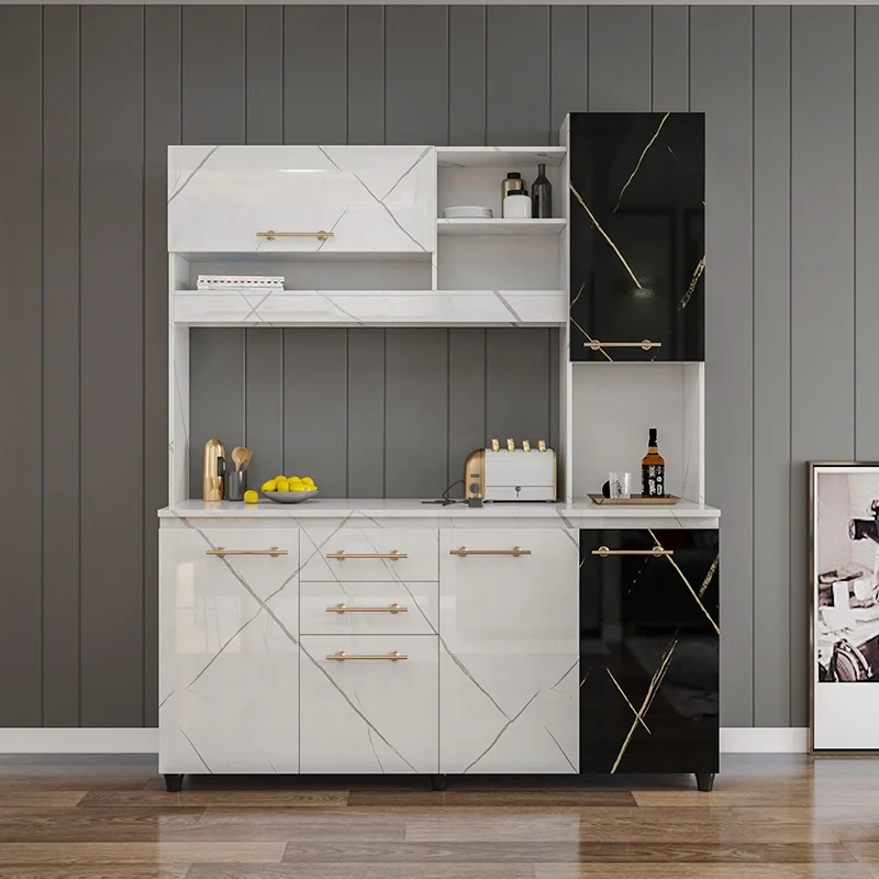 high gloss kitchen chest drawer modern modular kitchen cabinet black and white storage china kitchen base cabinet