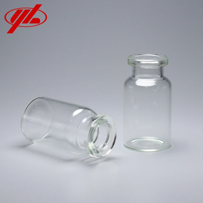 
GMP Certified Clear Glass Packaging 10ml Vials 