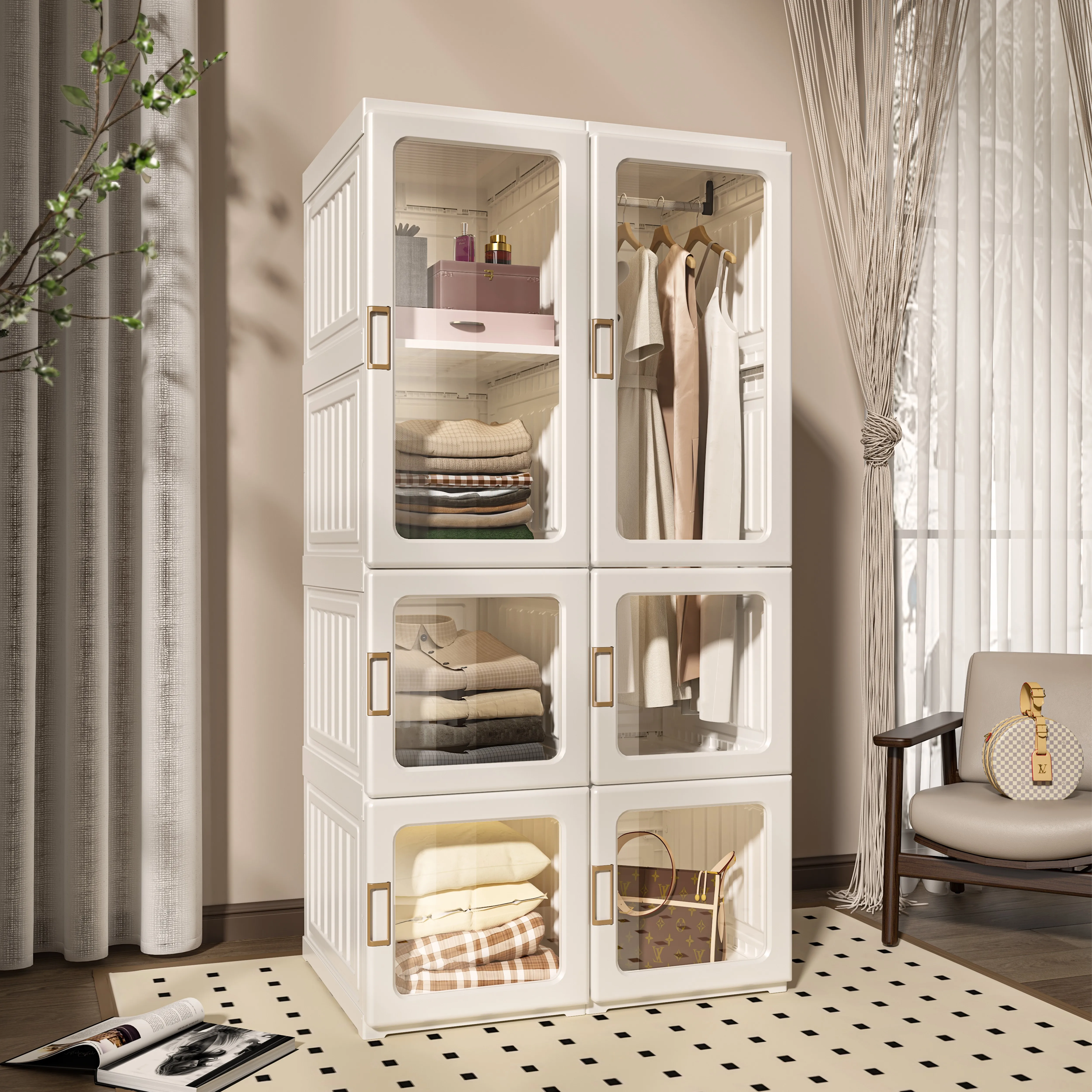 ANTBOX ,MAYIBOX Portable  plastic storage wardrobe