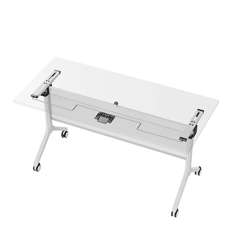 New Design MDF Board Movable Foldable Office Furniture Folding Training Table Desks