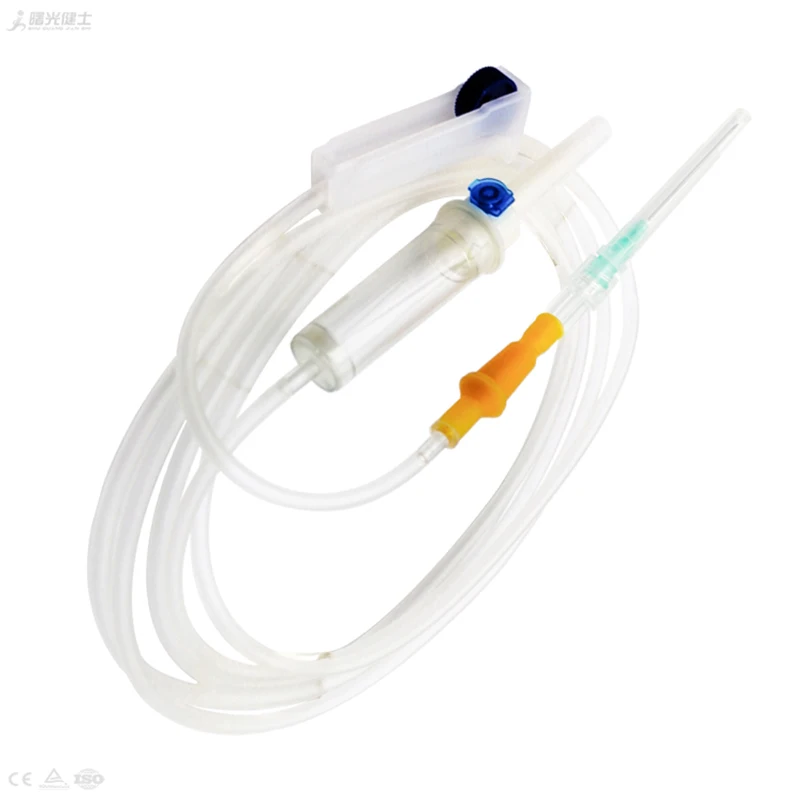 Medical Supply Products Sterile Disposable Children Intravenous Drip Iv Infusion Set With Luer Lock