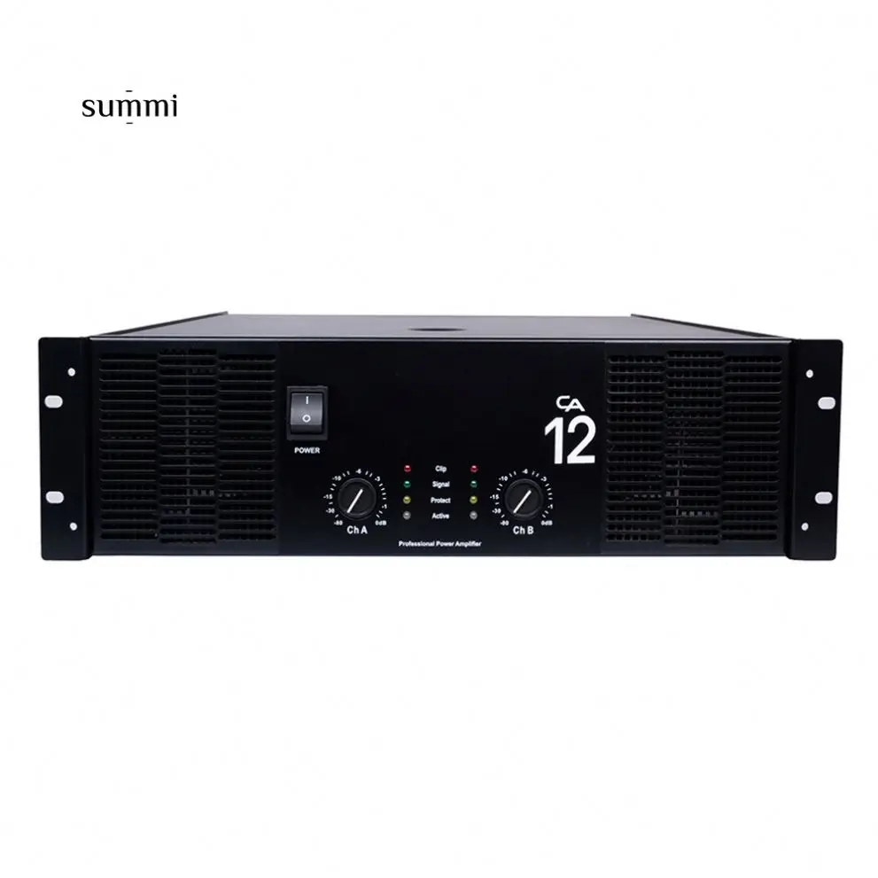 Best Quality China Manufacturer Outdoor Karaoke Sound 2 Channel Power Amplifier