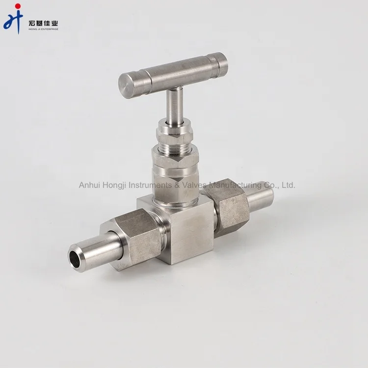 Fluid Control Valves Manufacture Supplier Stainless Steel Needle Valve with Male Thread NPT