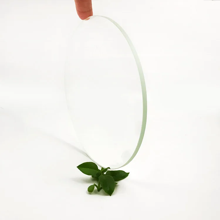 Индивидуальное кварцевое стекло Круглое стекло Термостойкое 1200Deg.C