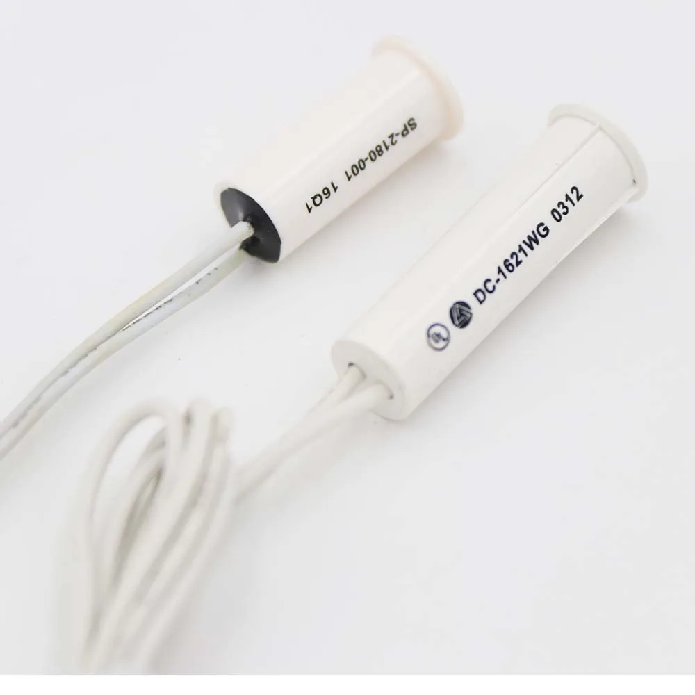 Sodowell Cylinder 12v Door window contact Sensor Magnetic Reed Switch for cabinet