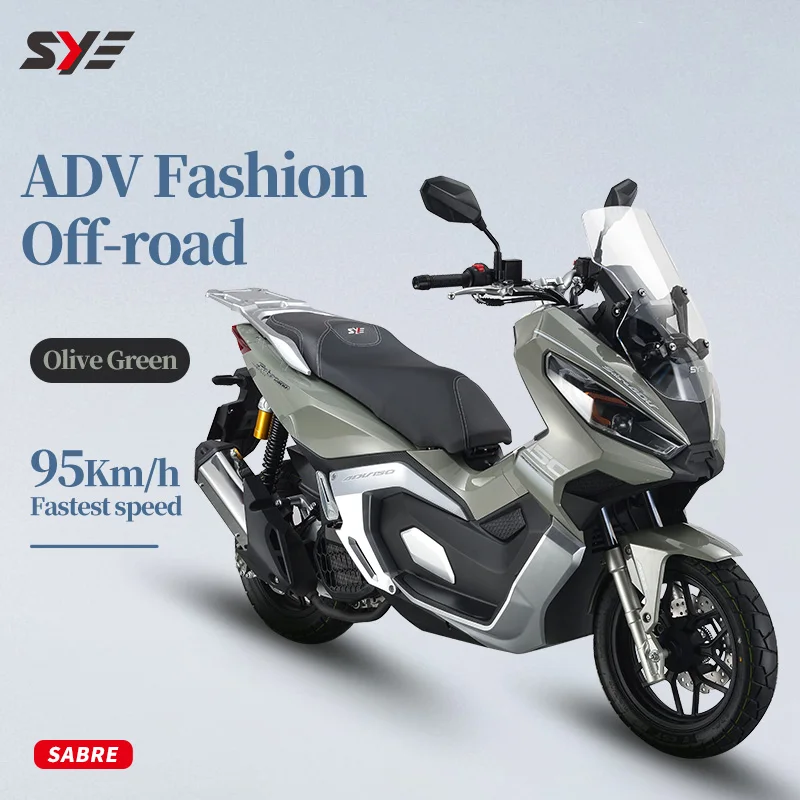 New Style 150cc Gas Powered Motorcycle 150cc Gas Scooter For Adult