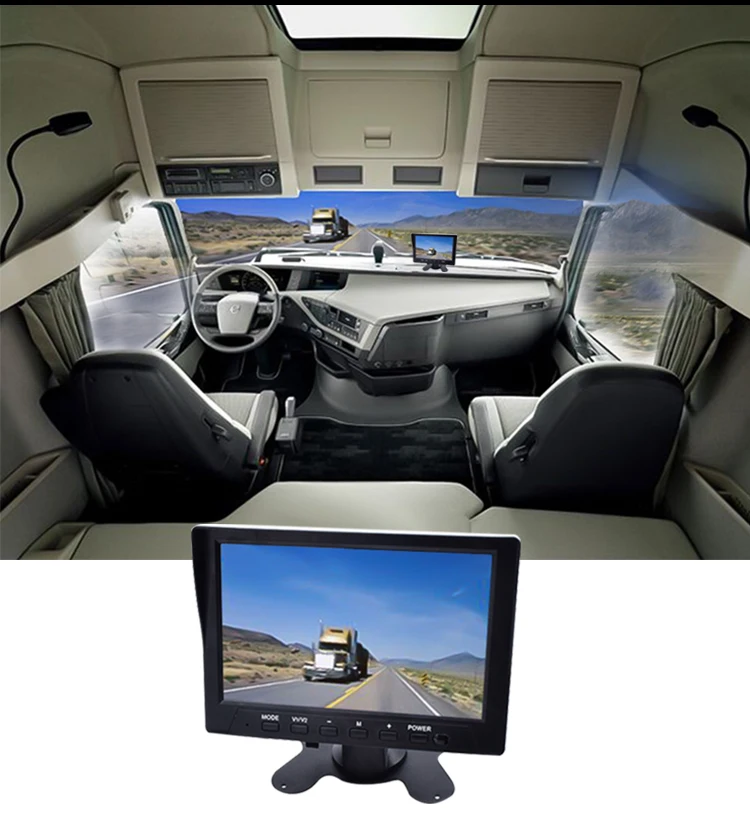 Factory price 7 inch hd tft lcd car rearview