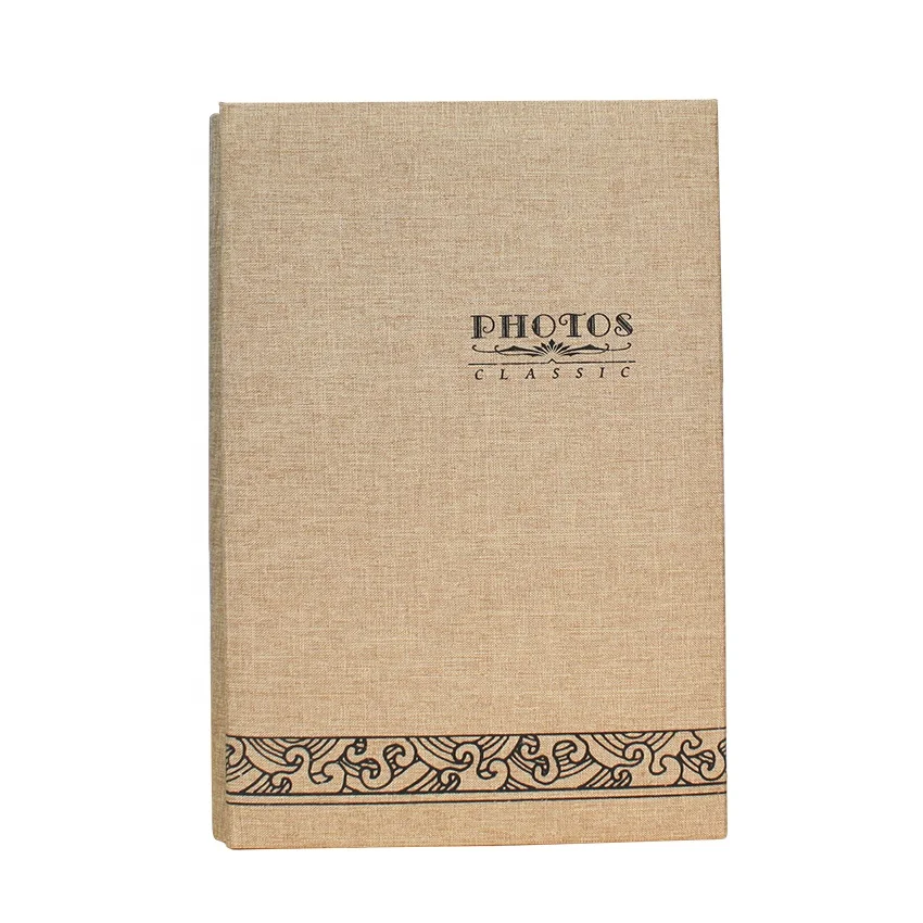 Тканевый Обложка, Свадебный фотоальбом 4R 4x6, бумажный альбом, 300 фотографий, оптовая продажа, семейный альбом, фотоальбом