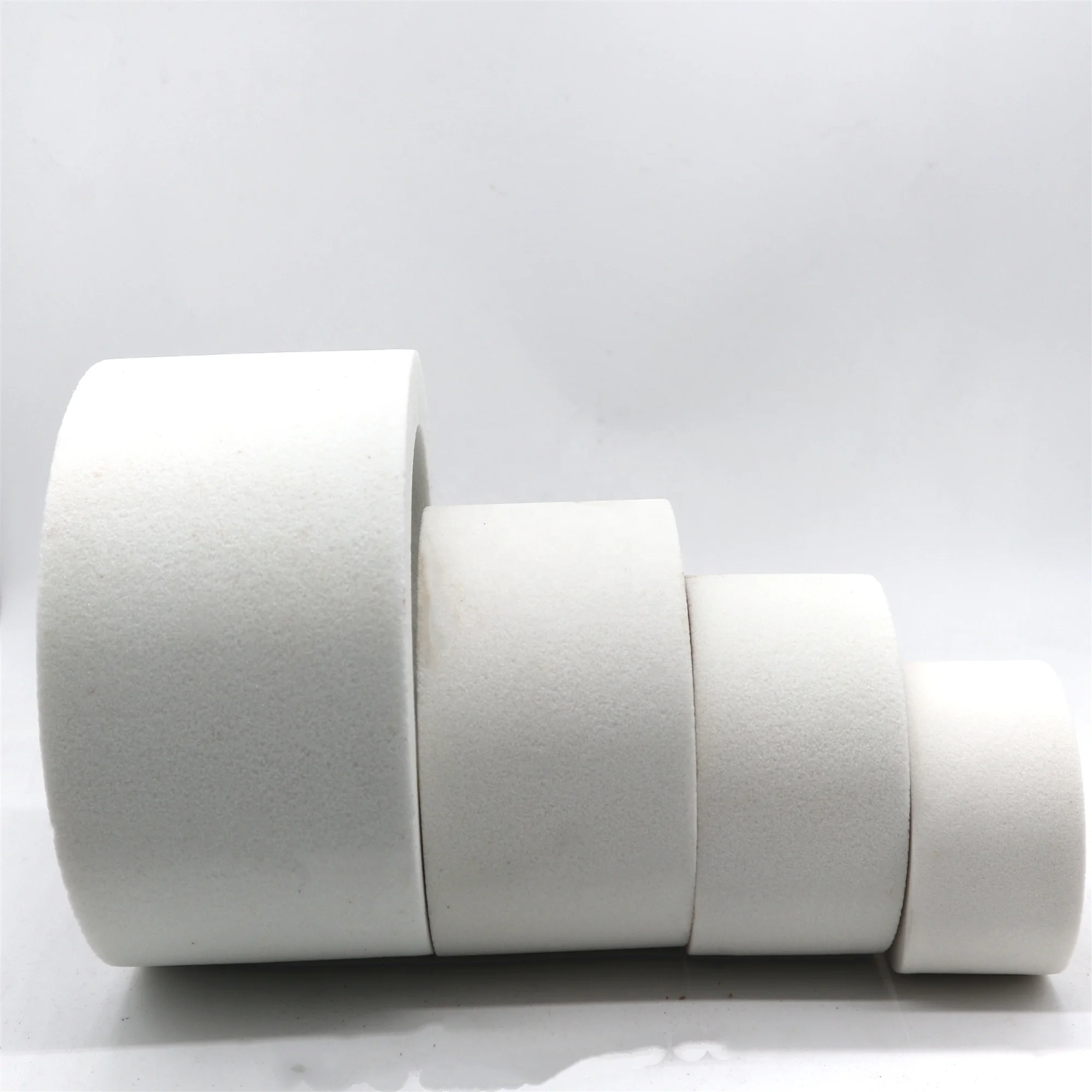 
Black/white/pink vitrified cup grinding wheel 