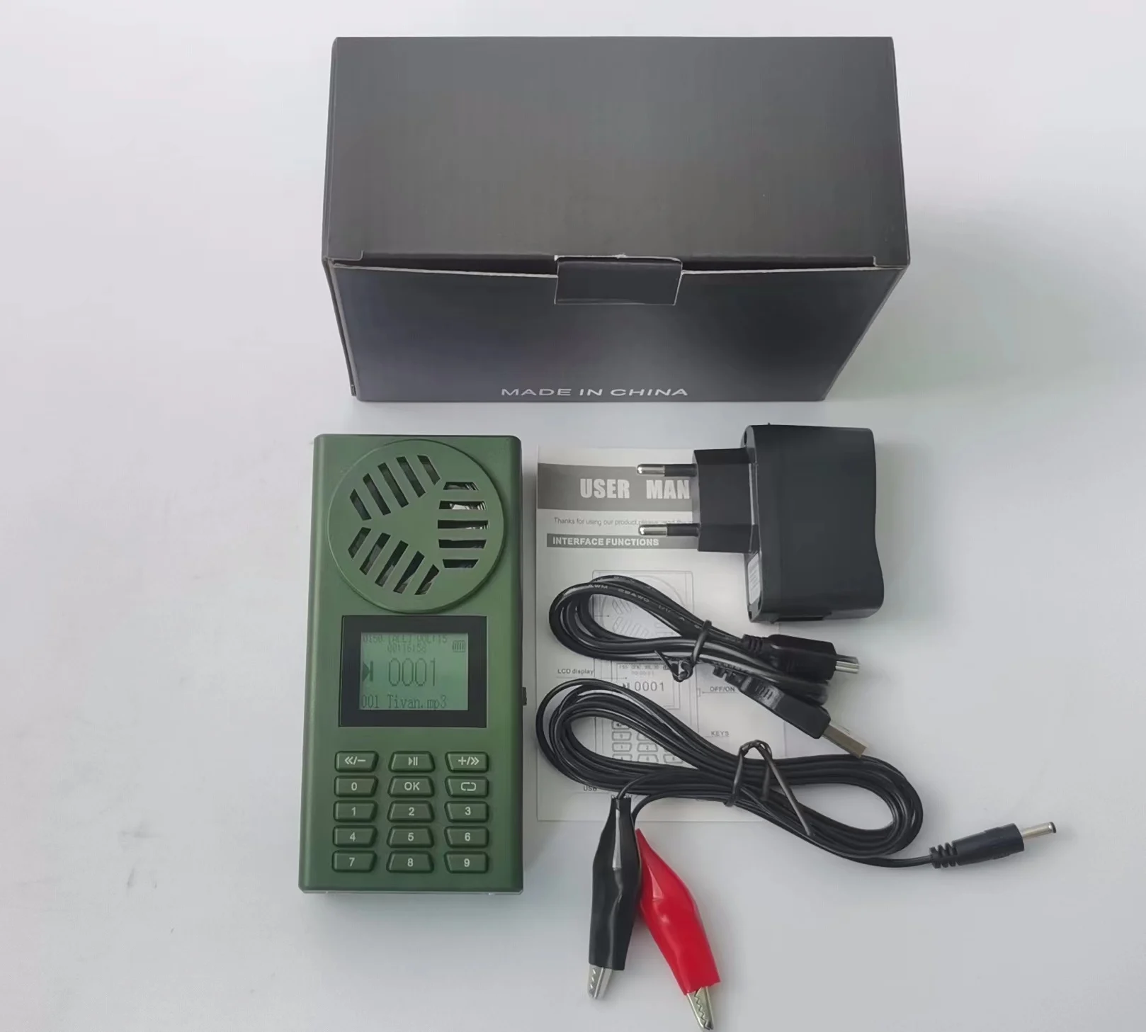 factory wholesale duck hunting device bird voice machine built in 150pcs mp3 sounds