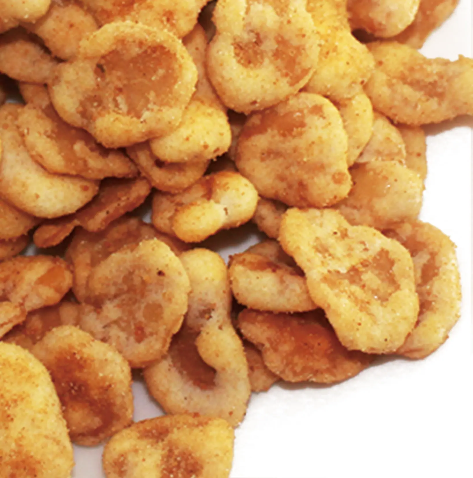 Хрустящие Жареные Широкие бобы для отдыха и вечеринок