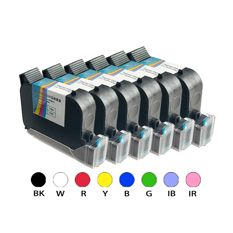 HITEK Pigment Ink Sistema Bulk Ink Para For HP 45 45A 51645A Black refillable Ink Cartridge Garment CAD Inkjet Plotter Machine