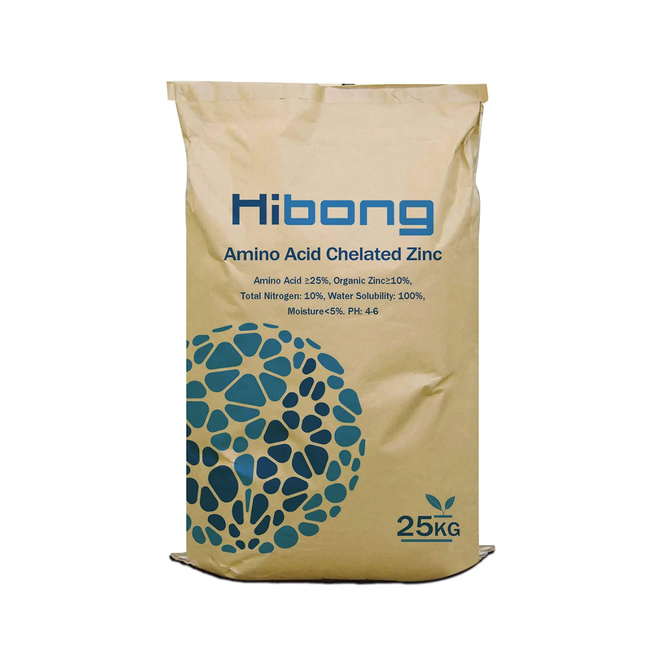 Hibong Factory Source Chelated Zinc Fertilizer Amino Acid Powder