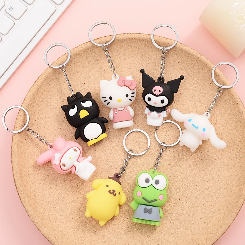 Custom Keychain Plastic Rubber PVC Soft 2d/3d Free Design Promotional Gift Silicone Logo Keychain Keychain Accessories