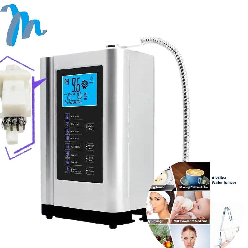 New and Used Alkaline Ionizer Filter Machine Best Home Drinking Water Ionizer for Hydrogen 220V for Home and Hotel Use