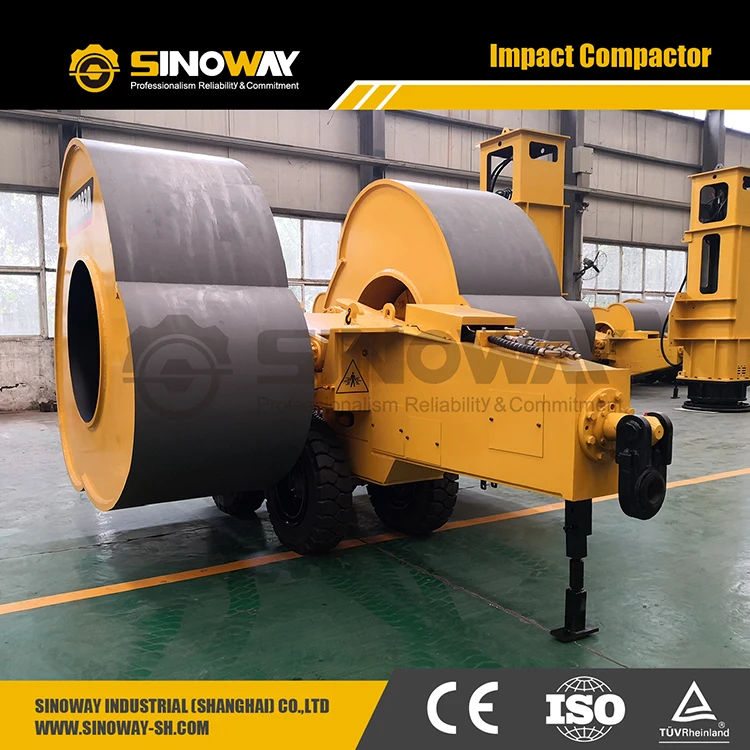 Good Price 3 sided 5 sided Impact Compactor Rollers for sale in Chile