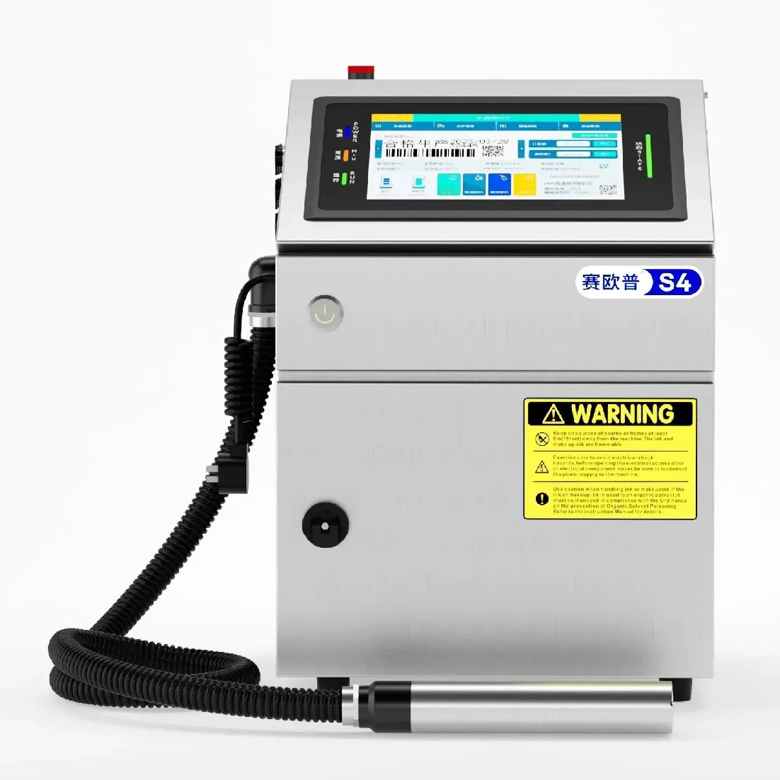 Automatic Industrial Online Continuous Batch Number Packaging Bottle Inkjet Machine Inkjet Coding Printer Cij  Printer