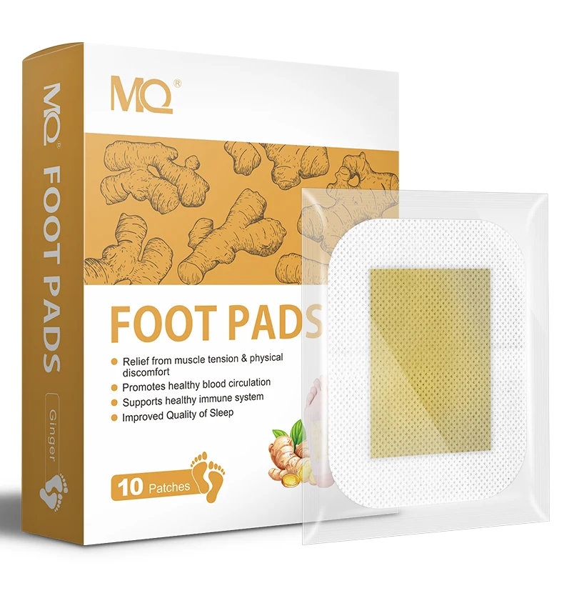 2021 Best Chinese herb Lavender Rose Detox Foot Patch Remove Toxin adhesive foot detox pad