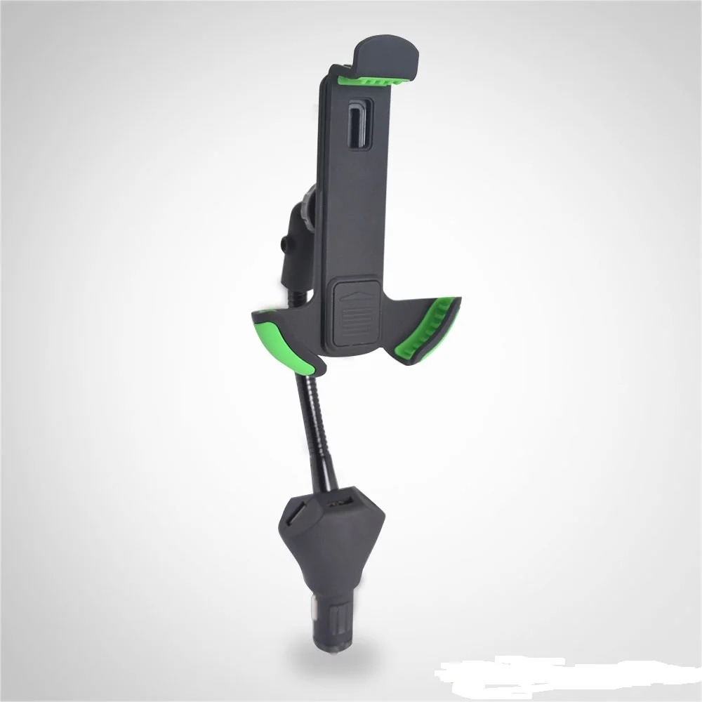 Hot-Selling 5.5A 3 USB Car Cigarette Lighter Phone Holder Cell Phone Mount