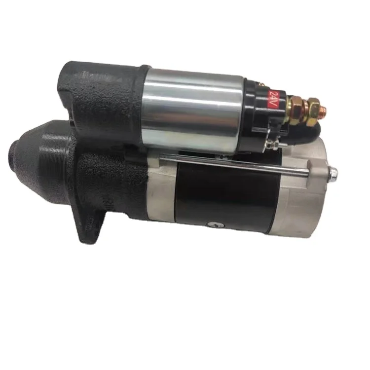 Weichai  Wp3 Starter  2102090138E/QDJ2636C 24V 9T 4.5KW Factory Verified Supplier Machinery parts  High quality Hot selling