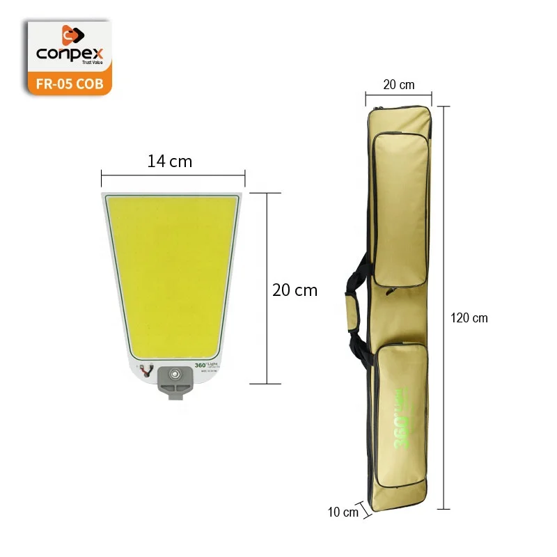 Conpex Manufacturer Outdoor Multifunction Lamp DC 12V Telescopic Metal Rod Light Remote Control LED Camping Lantern