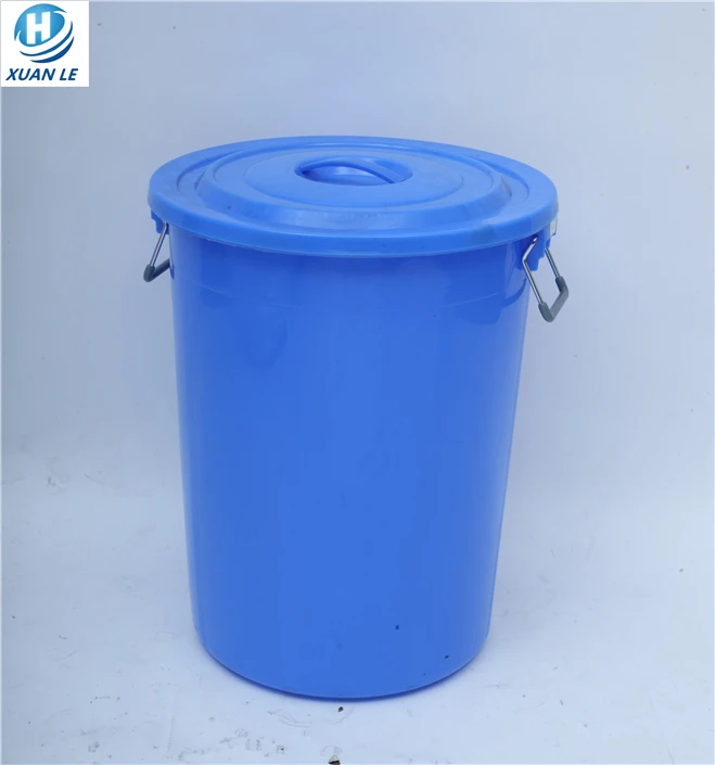 Manufacturer food grade plastic bucket container for water with cover