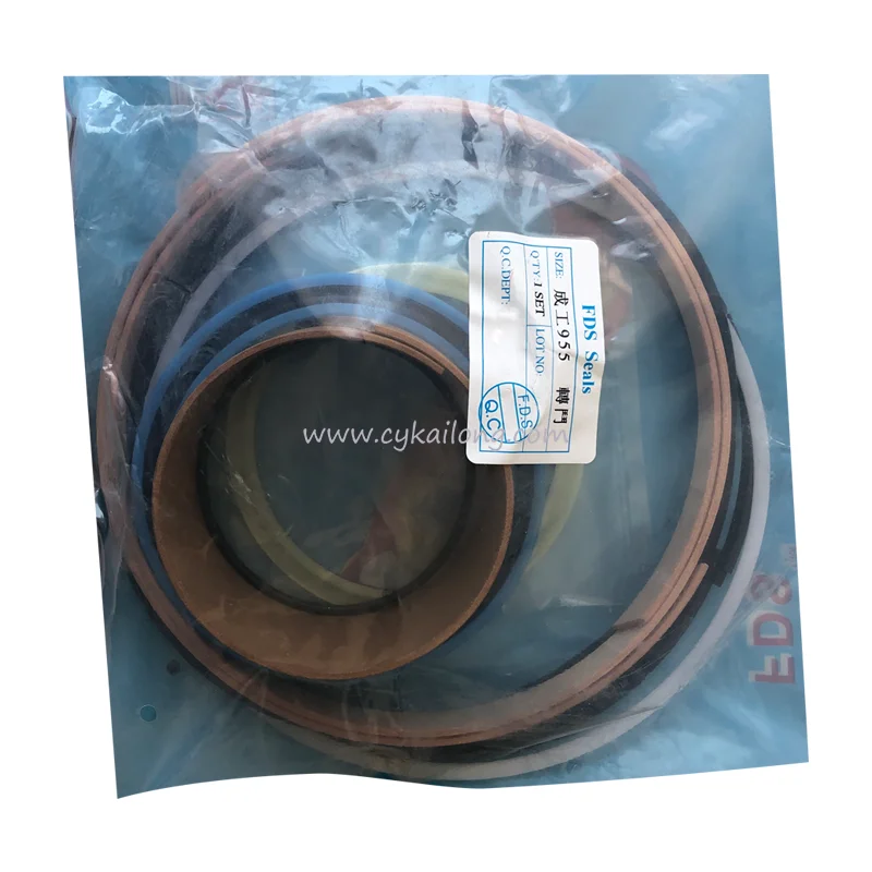 Cylinder Repair Kits For CHENGGONG 955 Loader Turn Bucket Cylinder Repair Spare Parts