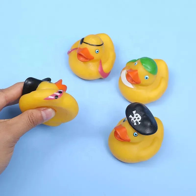 Top Seller silicone bath toys CE CPC certification Mixed Bulk toy safety Floating Rubber Duck