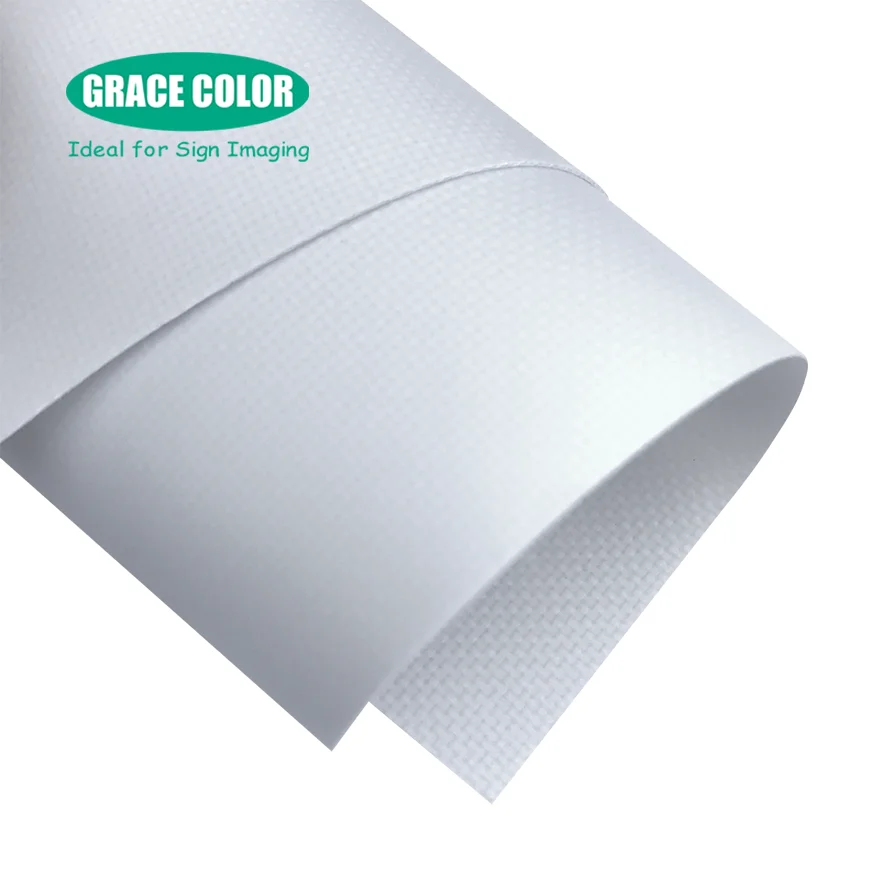 Wholesale price outdoor printing media pvc panaflex lona rolls size advertising material lona frontlit flex banner