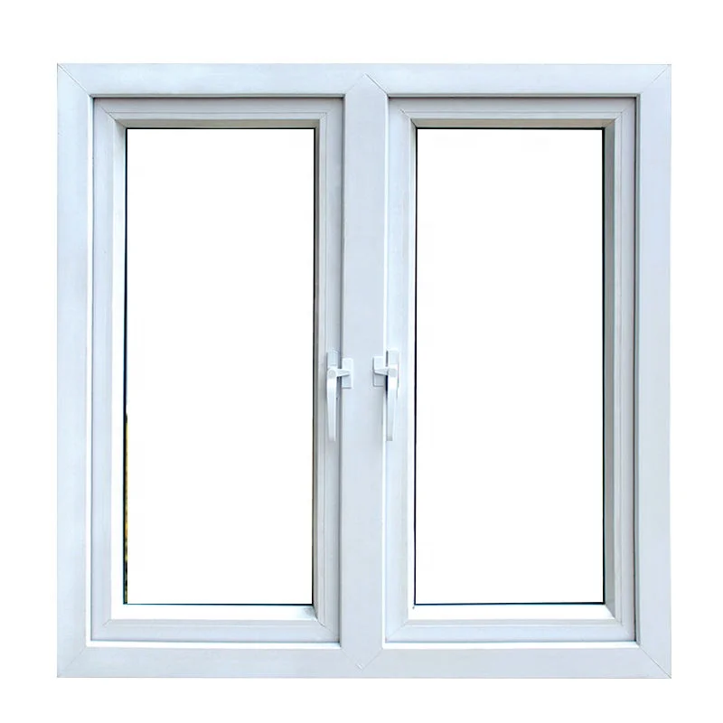 Bespoke vinyl sliding window double triple glazing anti-theft UPVC PVC casement glass windows design for house