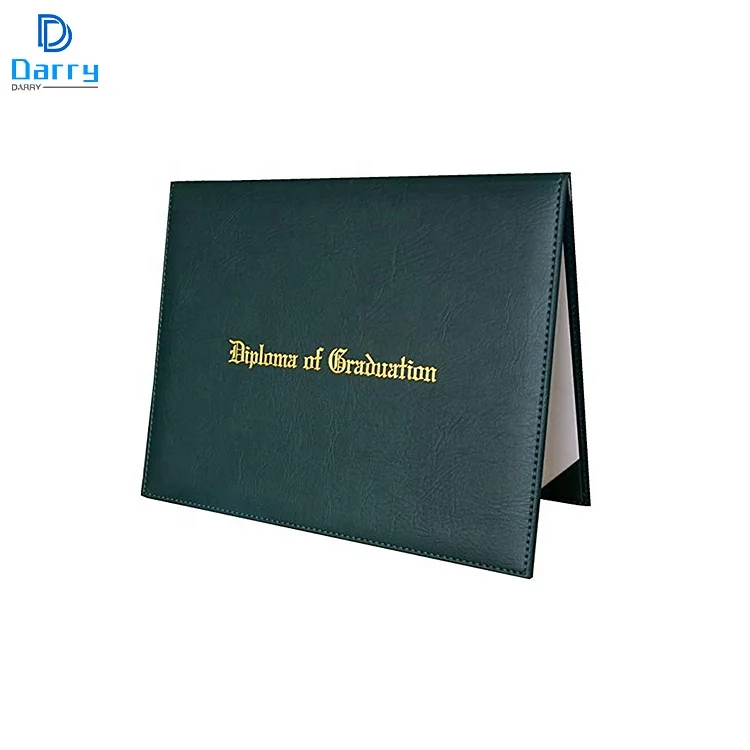 Индивидуальная кожаная папка для выпускного класса A4 чехол для диплома держатель сертификата
