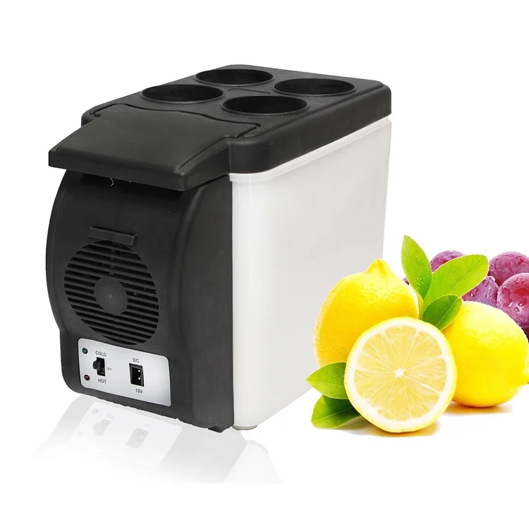6L Mini 12V Portable Multi-Function Auto Car Travel Fridge Keep Cool Warm