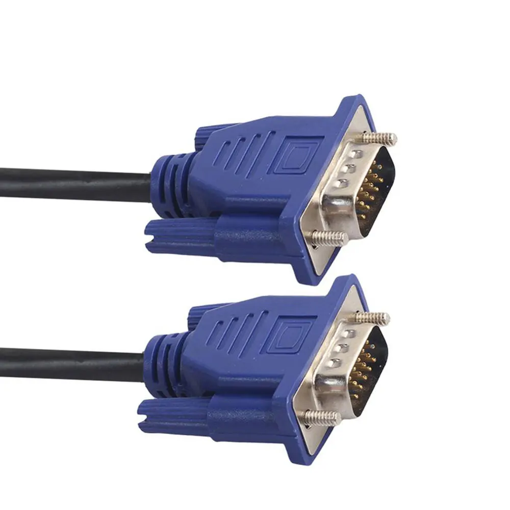 Factory Direct Wholesale 1.5M vga cable for PC HDTV Computer Projector vga to vga cable