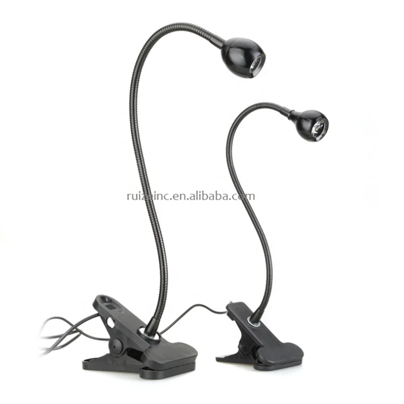 USB светодиодная настольная мини-лампа на клипсе, гибкая яркая светодиодная УФ-лампа, регулируемая Сушилка для ногтей с клеем, детектор медицинских товаров с переключателем