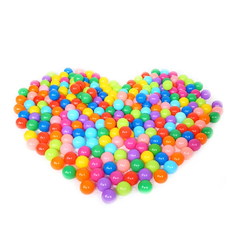 Wholesale  Soft Plastic Ball Pit Balls 7 Colors Elastic Ocean Ball Kids