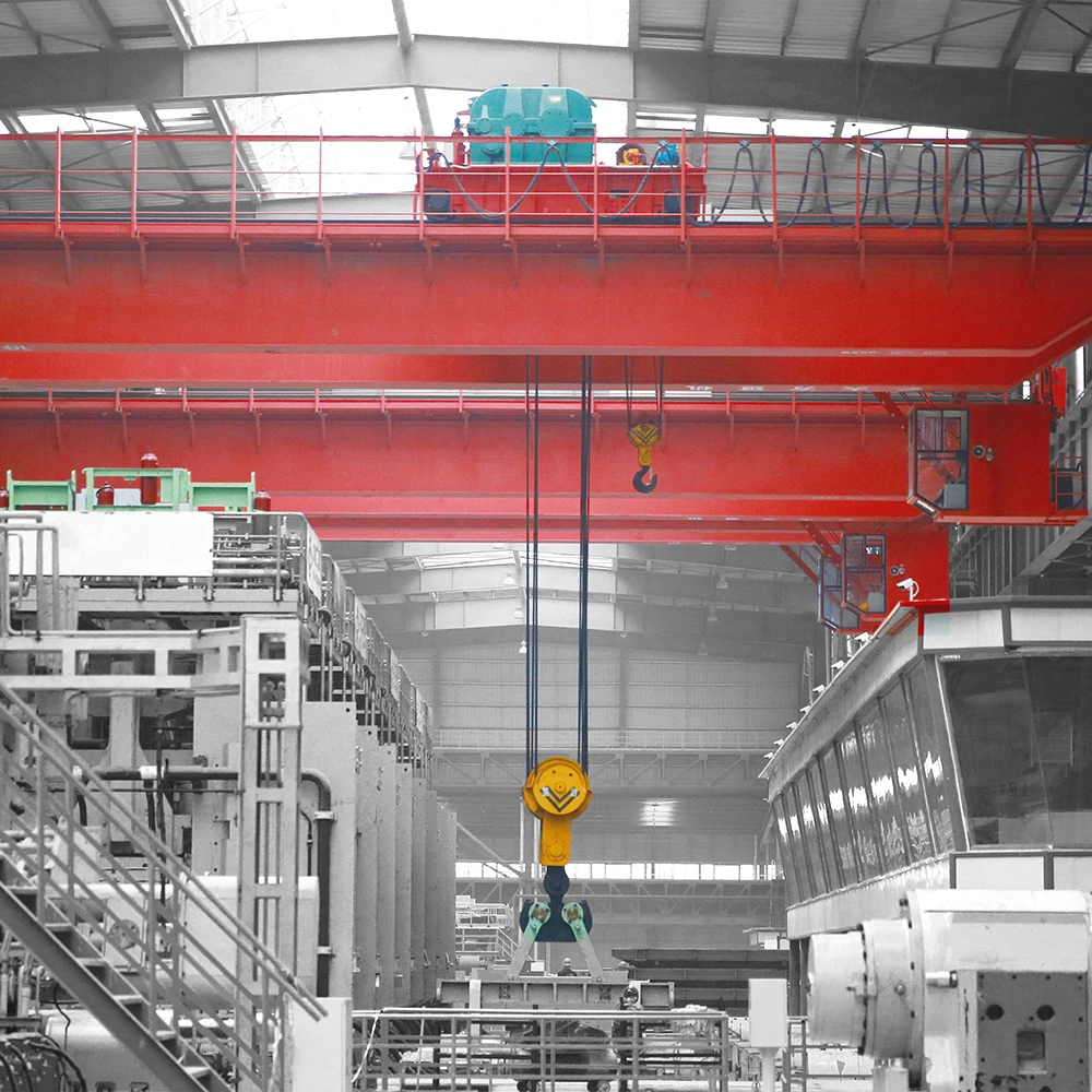 Good Selling 50T Double Girder 10 Ton Electric Movable Overhead Travelling Crane