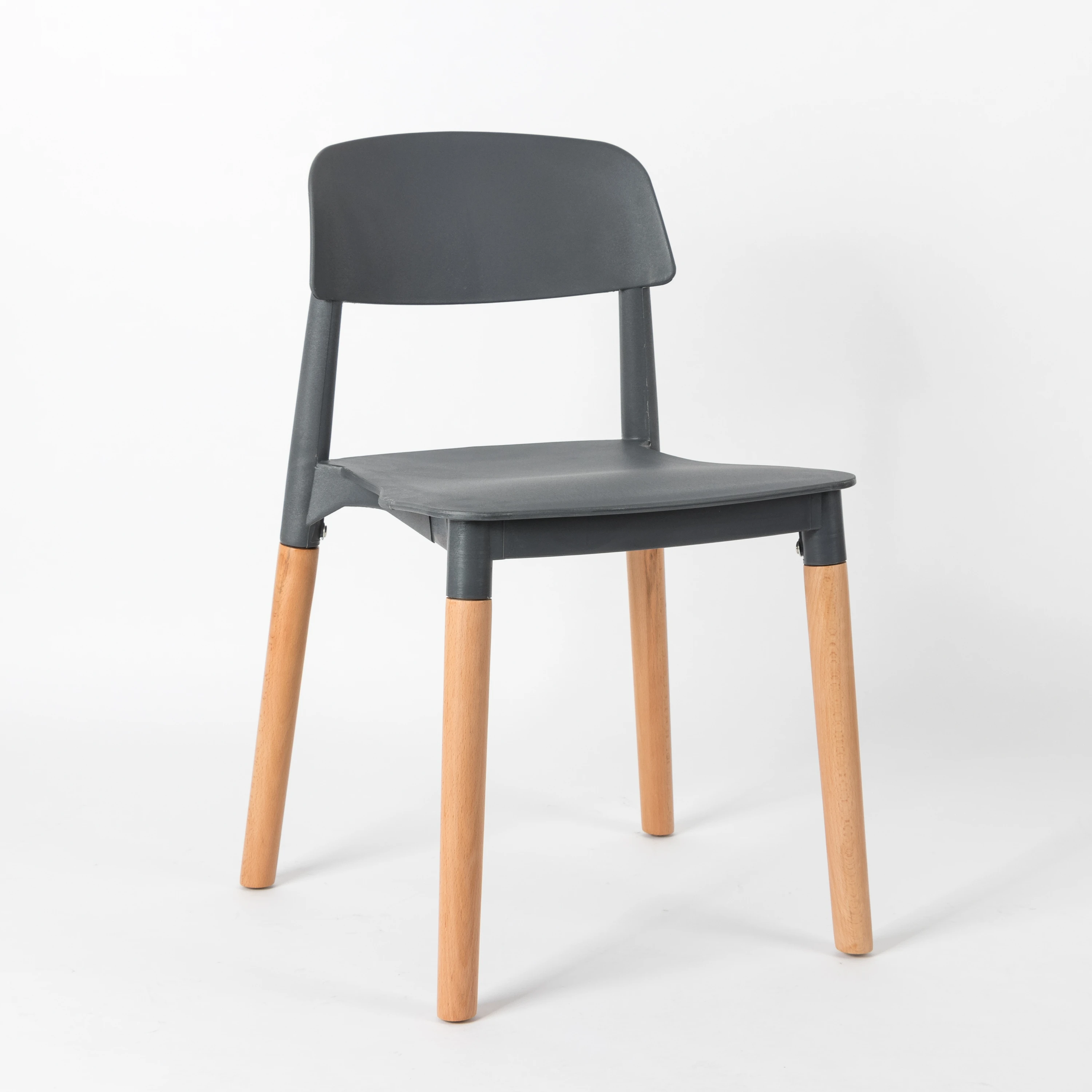 Stackable Plastic Chairs - Best Selling Factory Price Dining Coffee Class Room Garden Plastic Chairs