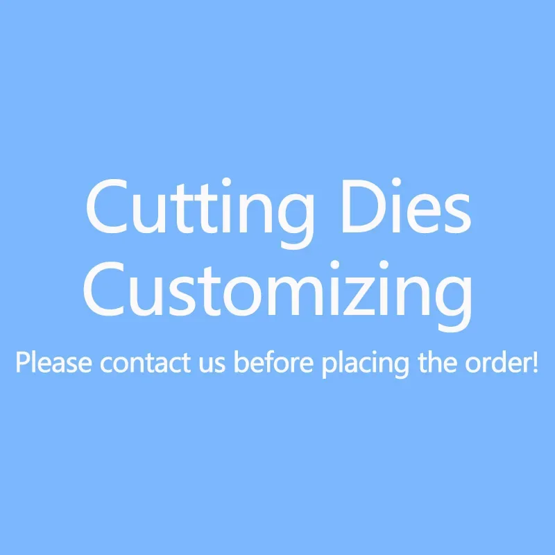 customized metal dies (A4) size Personalized customization DIY greeting card cutting die mold wedding Card cutting die mold