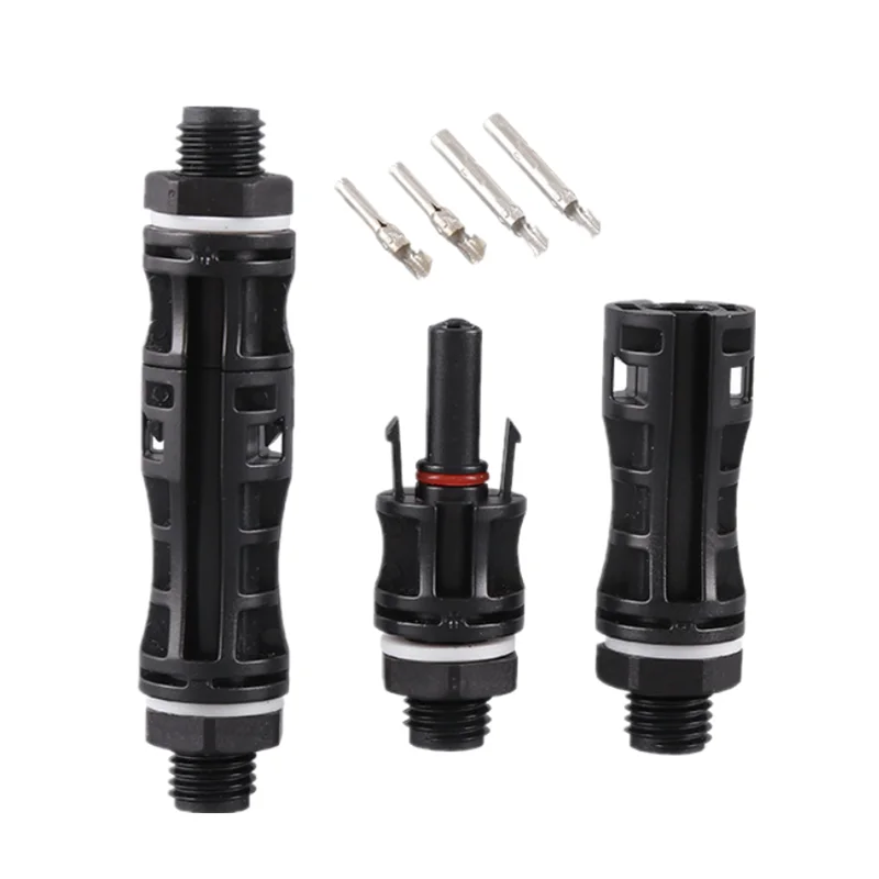 IP68 Solar Panel connector plastic cable connector 1500V DC Solar PV MC4 Connector