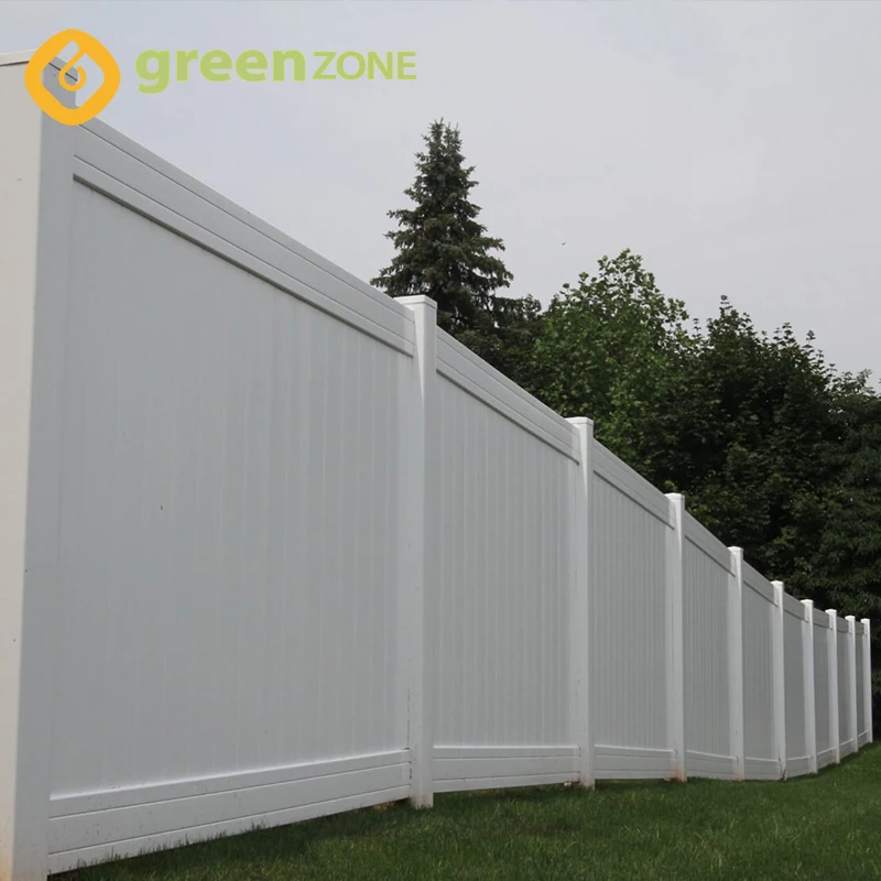 Easy Install Outdoor Decorative Wood Plastic Composite Custom Garden Fence Wood House Fencing Panels