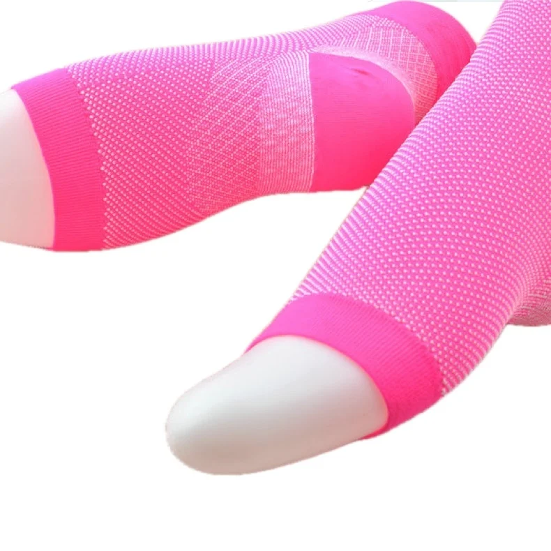 Outdoor Sports Short Boat Socks Foot Sleeve Plantar Nylon Foot Angel Sleeve Open Toe Women Crew Socks Compression Socks For Mens