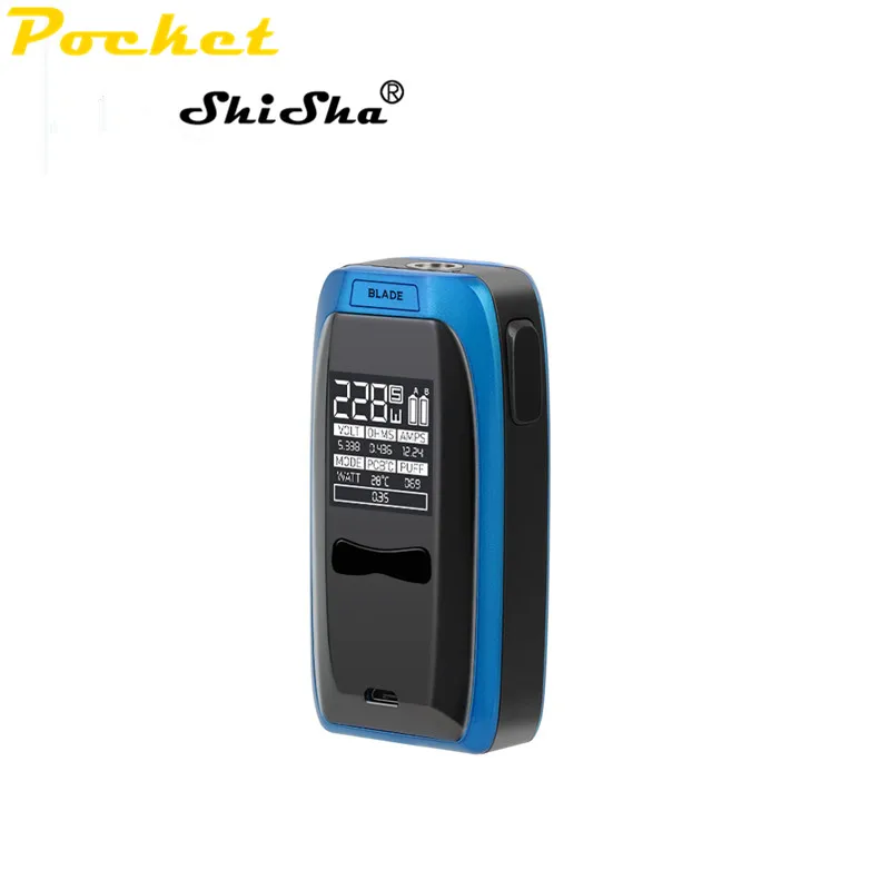 top selling ATVS Electronic-Cigarette-Kit Box Mod Tank Battery Vape 18650 228W with 510-Thread Output-Huge vape