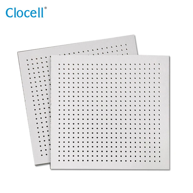 Fireproof board calcium silicate composite board perforated sound-absorbing sound-insulating board decoration material