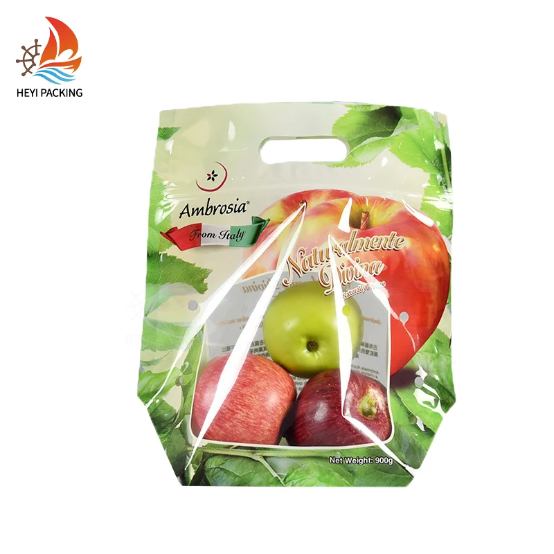 Pvc Dry Snack Fruit Juice Heat Presssed Frozen Bag Print For 20Kg By Cooling 1