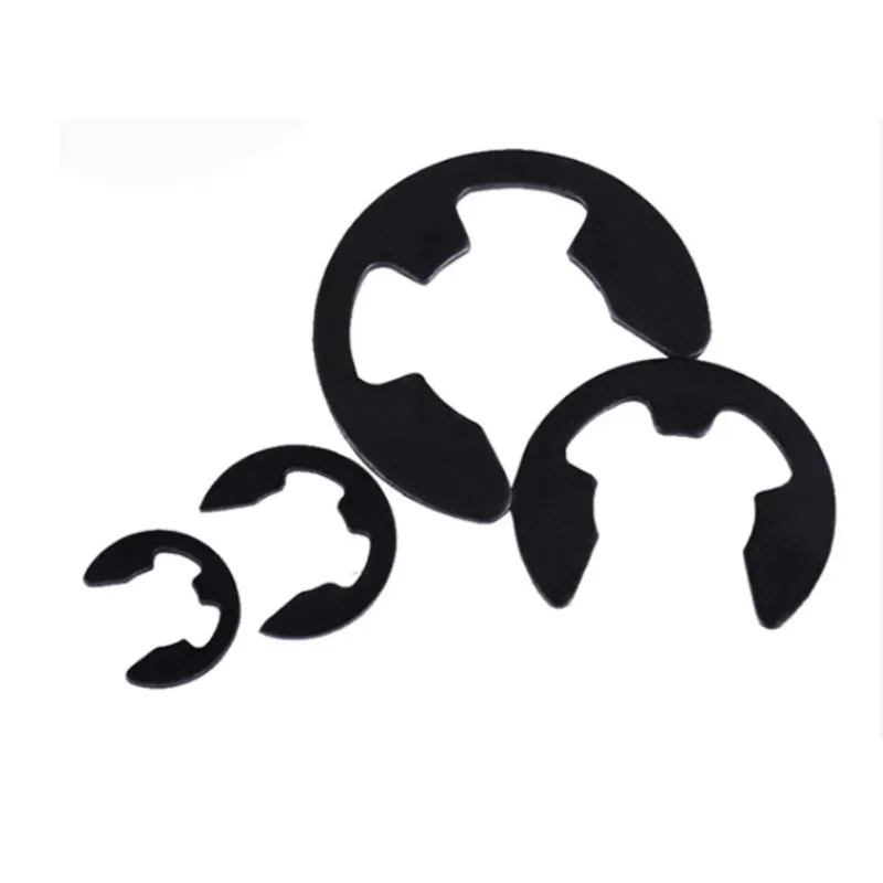 DIN 6799 Carbon steel Black oxide E Circlip DIN6799 Retaining Washers For Shafts