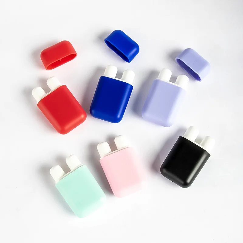 Double-end Colorful Plastic Nasal Inhaler Black Cooling Refrashing