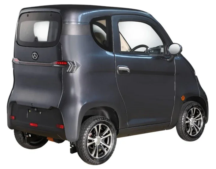 cheapest small electric cars eec 25kmh 45kmh 4 wheel full enclosed  e electric cabin scooter with air condition