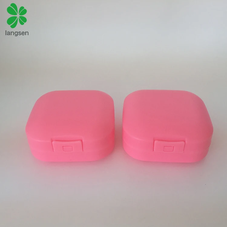 Travel usage plastic PP soap box, soap dish holder, soap packaging container printing logo private label