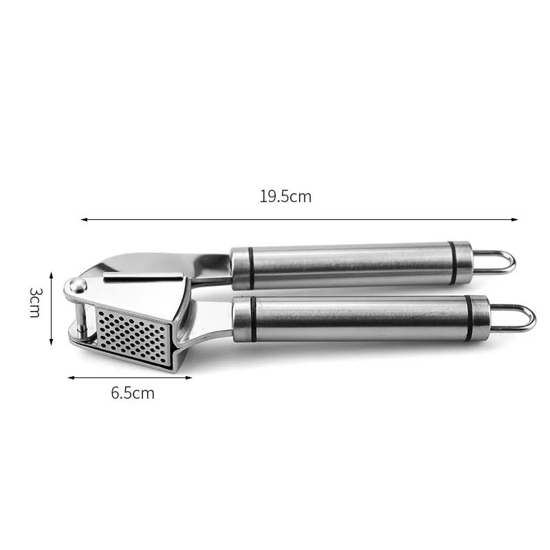 Lihong Easy to clean stainless steel garlic press set high quality garlic press tool for kitchen